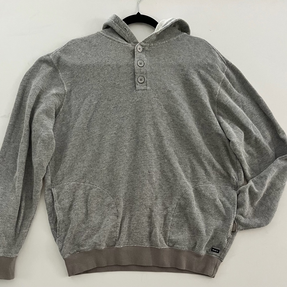 RVCA Heather Gray Men's Hoodie